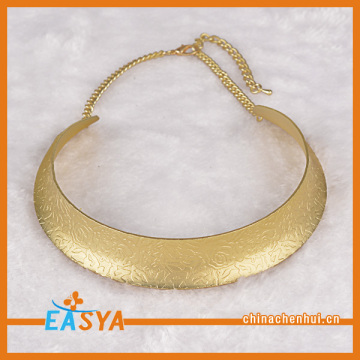 Spain Chunky Gold Necklace Design 2015