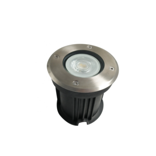 Underground light round recessed outdoor step light