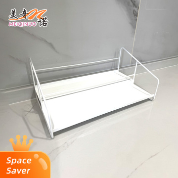 Prateleira grande para armazenamento de temperos branca