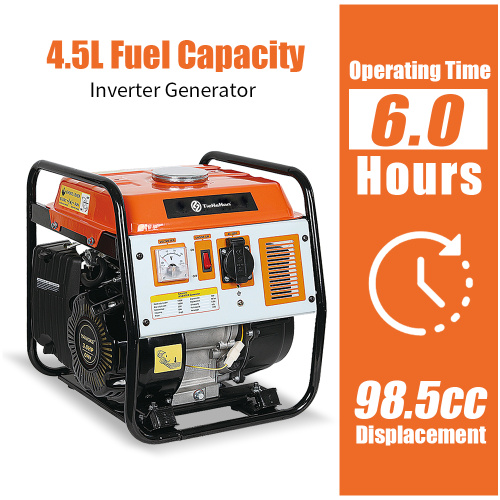 Generador inversor para camping de marco abierto portátil de 1500 W