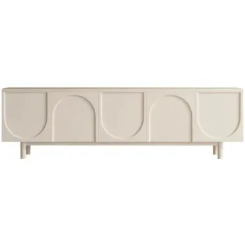 Modern Nordic Style Wabi-Sabi Design TV Stand: HJ HOME Living Room Furniture
