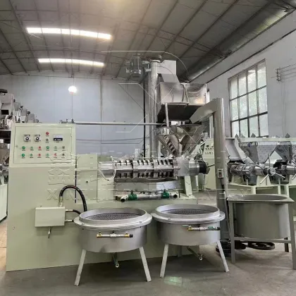 Big Capacity Edible Oil Processing Equipment: Sesame Oil Press Machine & Flaxseed Oil Making Machine