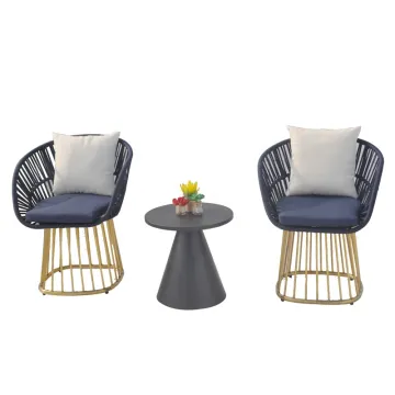 Garden Chairs and Table Set Modern Outdoor Chair