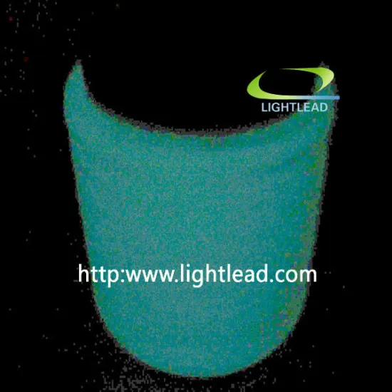 photoluminescent glow in the dark yarn