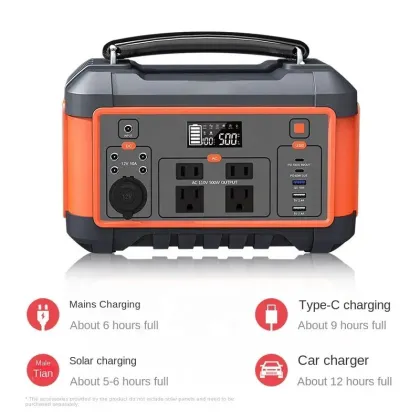 220V Lithium Battery Solar Jackery Portable Power Bank Station 1000W Solar Power Station