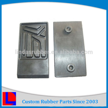 custom-made flat ribbed rubber mat