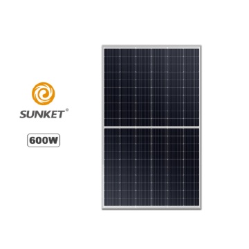 Panel solar de 182 mm y 600 w con certificado CE TUV mono