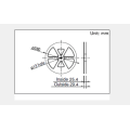 Schiebepotentiometer der Serie RS08U