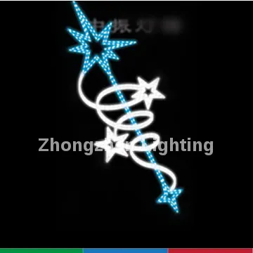 Government project light Pole street decoration motif light