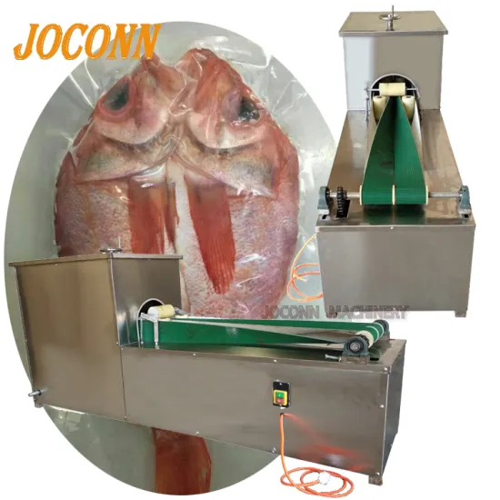 Small Type Salmon Fish Belly Splitting and Back Opening Machine