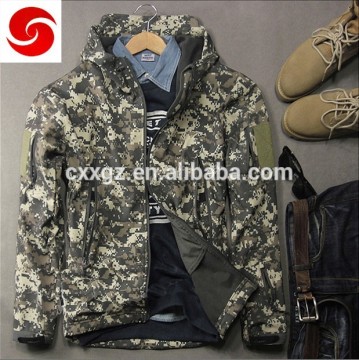 Forest Woodland Men Camouflage Jacket Waterproof soft Jacket