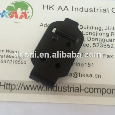 black oxide flat metal spring clip for holster