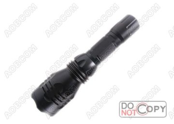 Black 5 Cree 5-led Q5 Aluminum Tactical Led Flashlight Of 350 Lumens, 3.0v-9v Bright Led Flashlight