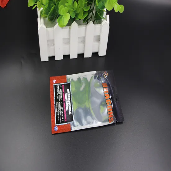 Custom Printed Laminated Material Heat Seal Toys Packaging/Packing Bag