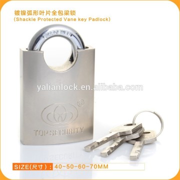 Arc Type Shackle Full Protected Security Lock