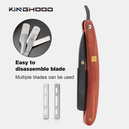 Professional Men's Straight Shaving Razor for Haircuts