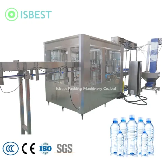 10000BPH ISBEST Drinking Water Filling Machine Line Soda Water Bottling Plant
