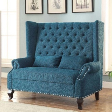 Modern Hotel Balcony Reclining Fabric Sofa Chair for Living Room Leisure