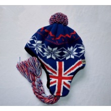 Promotional Flag Printed Winter Knitted Caps