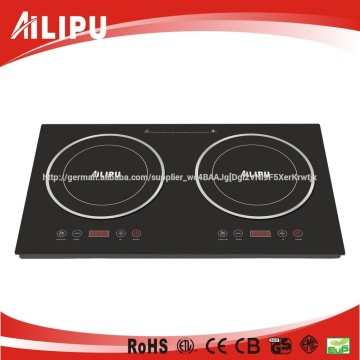 CB, CE Plastic Housing 3600W Two Burner Electric Cooker for Europe Market