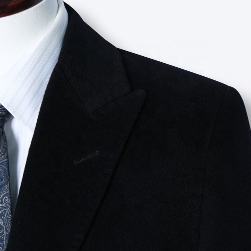 Premium Men's Long Wool Cashmere Winter Coat
