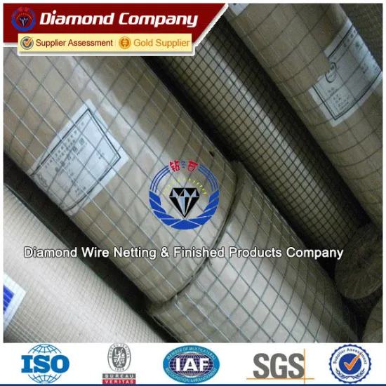 Electric galvanized welded square hole construction wire mesh