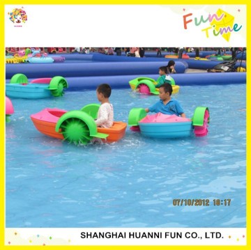 large inflatable PVC rowing boat with paddle, Customized inflatable paddle boat