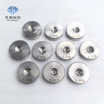 正確なパフォーマンスを実現するプレミアム 0.018 mm 天然ダイヤモンド伸線ダイス