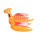 Attractive inflatable pterosaur kids swimming pool rider