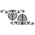 Decorative metal wrought iron