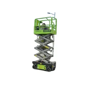 Sollevamento a forbice elettrica autorizzata in fabbrica - ZS0607DC -LI 230 kg di capacità 7,8 m di altezza