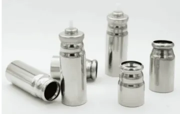Anodized  MDI  Canisters aluminum