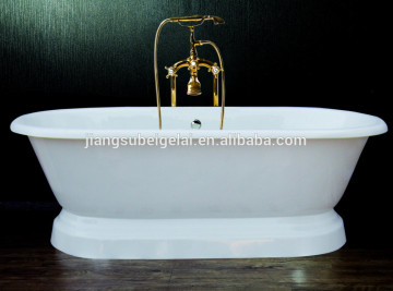 classic cast iron bathtub with plinth BGL-89-2
