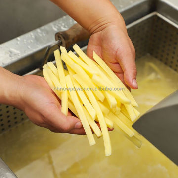 Macchina per cutter per pelapatrice rondella di patata | Linea di produzione di patatine francese in vendita