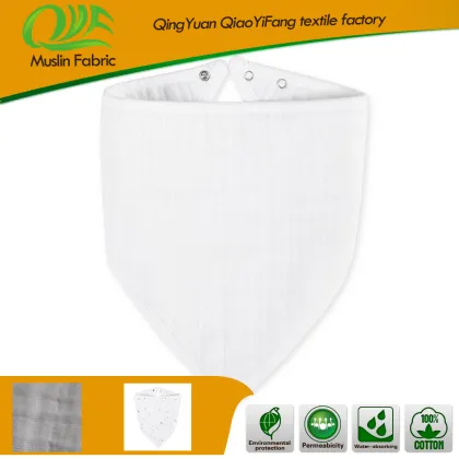 Organic Cotton Dribble Bibs Bandana Bibs