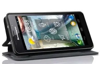 Dust Proof Lenovo S890 Leather Cell Phone Case OEM With Lyc