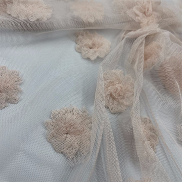 flower mesh tape embroidery fabric