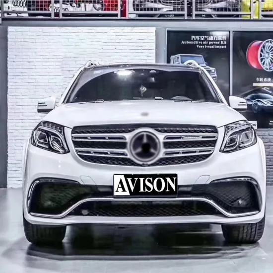 Car Body Kit for Mercedes-Benz GL-Class X166 Facelift GLS AMG GLS63 (2012-2015) - Front & Rear Bumpers & Grille