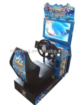 2014 lastest coin operated simulator commercial arcade children game machines sonic racing game machine