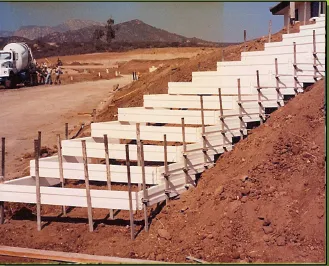 garden edging route formwork