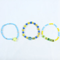 Blue Green Girl Love Bracelet cadeau