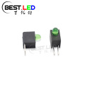 3mm 녹색 LED 단일 레벨 회로 기판 표시기