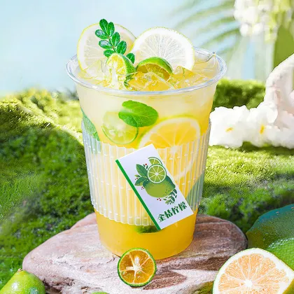 Fruit Tea Hot Sale: 1L Kumquat Lemon Juice Concentrate for Lemon Tea