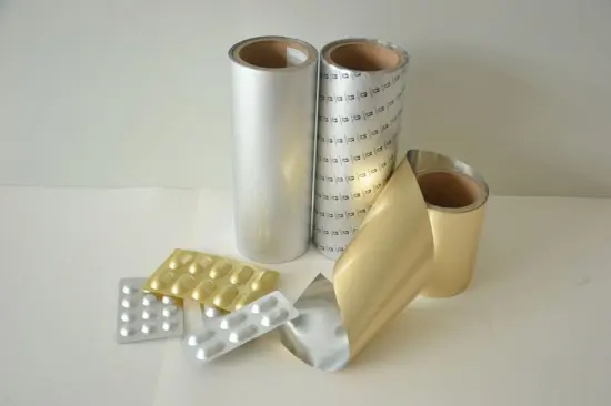Pharmaceutical Pill Packaging Blister Pack Foil Print Aluminum Foil