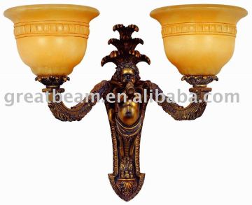 Classic Metal and Alabaster wall lamp A4128