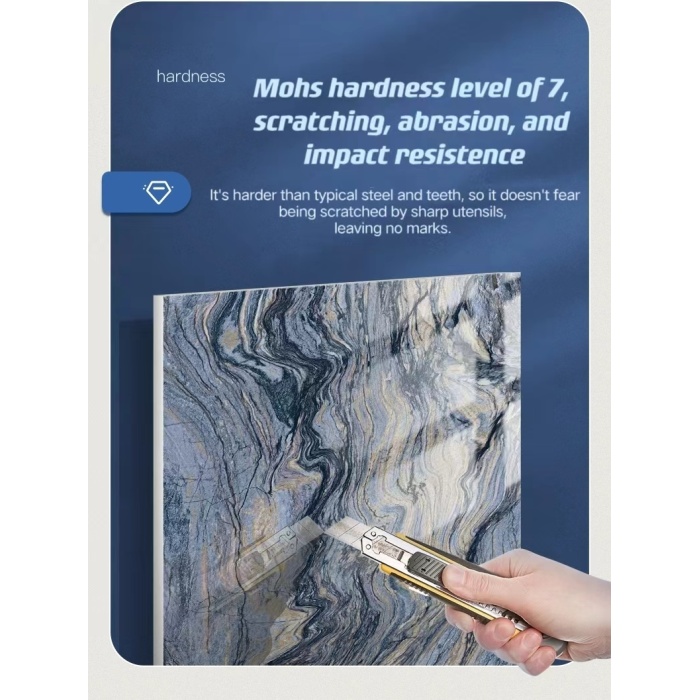 แผ่นหินอ่อน UV สุดหรูดูสมจริงเหมือนหิน