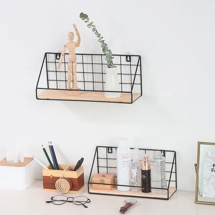 Wall Shelves Storage Rack Wooden Shelves Decoration Garage Kit storage rack wall shelves Room decoration stacks