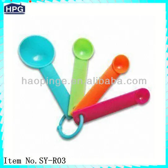4PCS Plastic Measuring Spoon Set