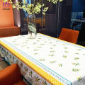 100% Polyester printing table cloth