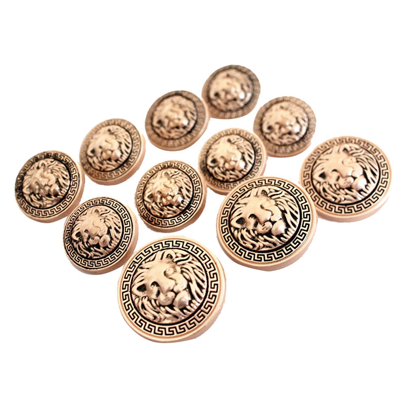 Lion Metal Buttons